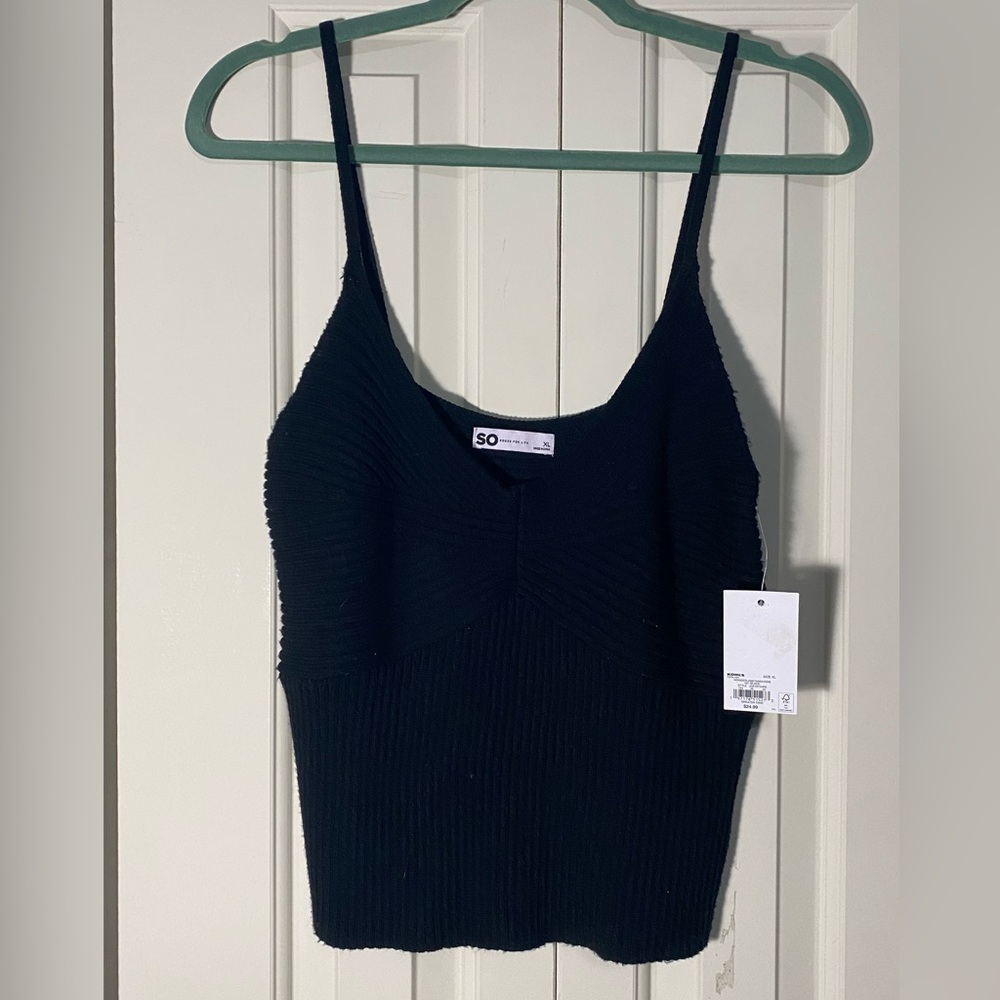 SO Women's Black Camisole Top